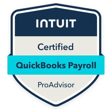 Intuit Certified QuickBooks Workforce ProAdvisor badge